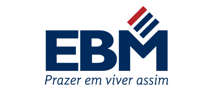 Logo da construtora EBM Desenvolvimento imobiliário