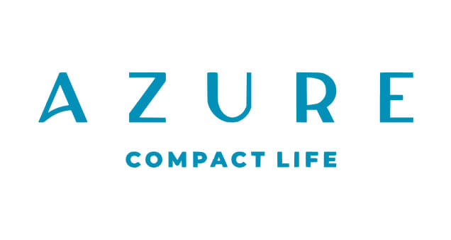 Logo do edifício Azure Compact Life, construtora City