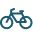 ícone de bicicletário
