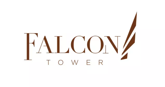 Logo da  Falcon Tower, da Construtora FG Empreendimentos
