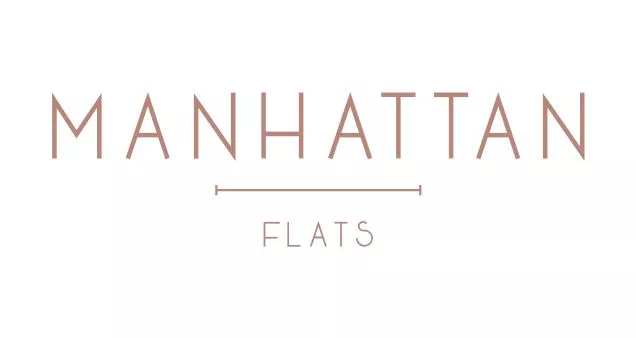 Logo do Manhattan Flats, da N1 Construtora e Incorporadora