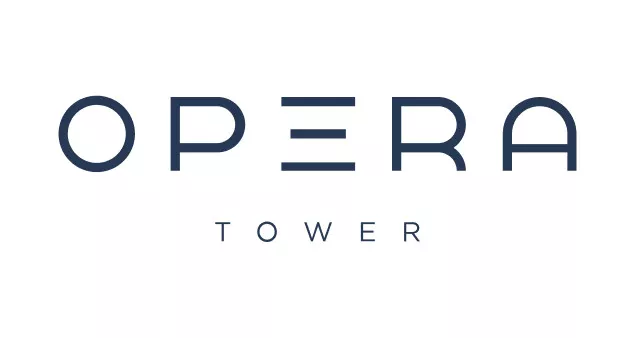 Logo da Opera Tower, da FJC Construtora