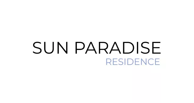 Logo da Sun Paradise Residence, da construtora Baggio Empreendimento