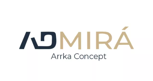 Logo da  Admirá Arrka Concept, da construtora Arrka Empreendimentos