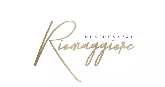 Logo do Riomaggiore Residencial, da AGV Selent Construtora e Incorporadora