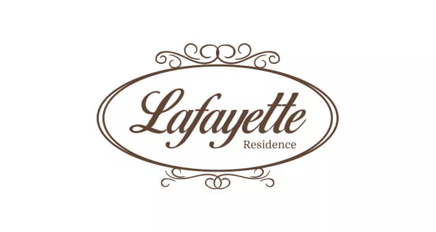 Logo do Lafayette Residence, da H Empreendimentos 