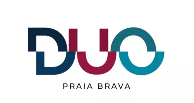 Logo da Duo Praia Brava, da Construtora CK